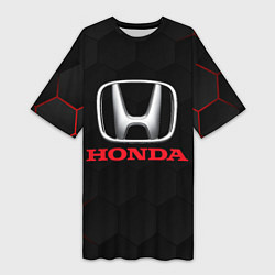 Женская длинная футболка HONDA