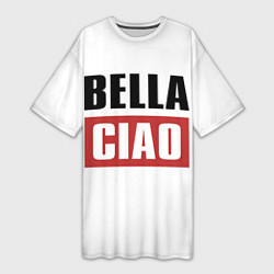 Женская длинная футболка Bella Ciao