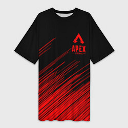 Женская длинная футболка Apex Legends