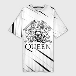 Женская длинная футболка QEEN Куин