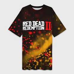 Женская длинная футболка RED DEAD REDEMPTION 2