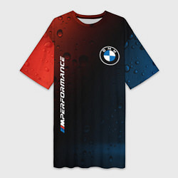 Женская длинная футболка BMW БМВ