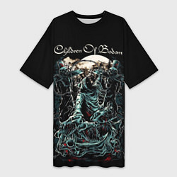 Женская длинная футболка Children of Bodom