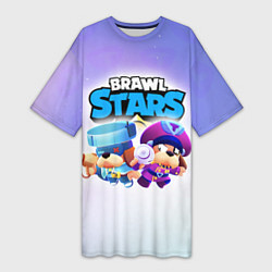 Женская длинная футболка Генерал Гавс - Brawl Stars