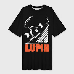 Женская длинная футболка Lupin - Сериал Люпен