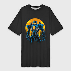 Женская длинная футболка Titan Avenger