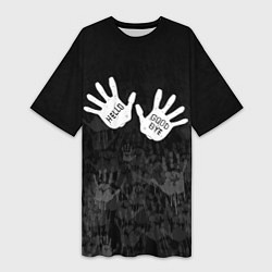 Женская длинная футболка THE UMBRELLA ACADEMY