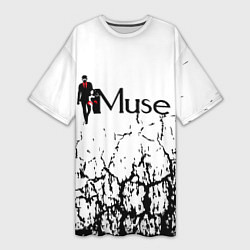 Женская длинная футболка Muse