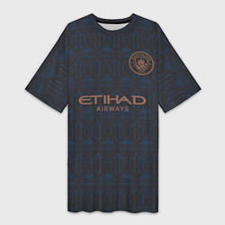 Женская длинная футболка Manchester City Cup Away 202122