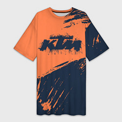 Женская длинная футболка KTM ГРАНЖ Z