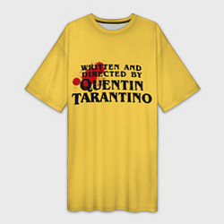 Женская длинная футболка Quentin Tarantino
