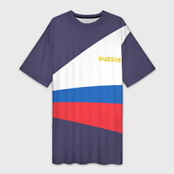 Женская длинная футболка Токио 2021 Форма России