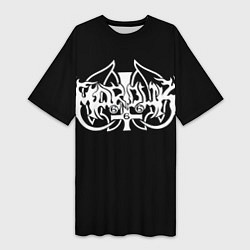 Футболка женская длинная Marduk, цвет: 3D-принт