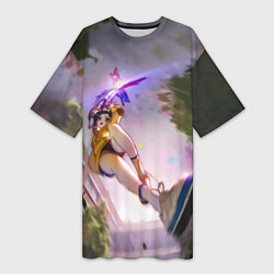 Женская длинная футболка Ай Ото Приоритет Чудо-Яйца