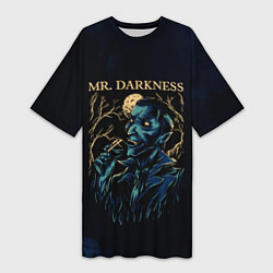 Женская длинная футболка Darkness!