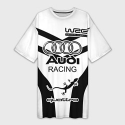 Женская длинная футболка Audi Quattro