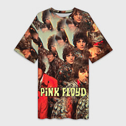 Женская длинная футболка The Piper at the Gates of Dawn - Pink Floyd