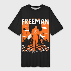 Женская длинная футболка Walkin Freeman