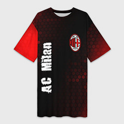 Женская длинная футболка AC MILAN AC Milan Графика