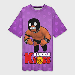 Женская длинная футболка Эль Бабл