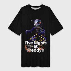 Женская длинная футболка Five Nights at Freddys: Security Breach воспитател