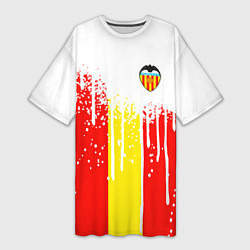 Женская длинная футболка Valencia спорт