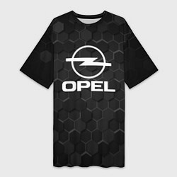 Женская длинная футболка OPEL 3D