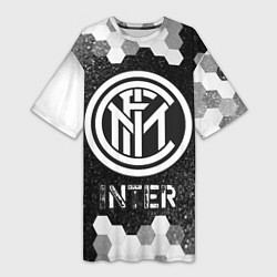 Женская длинная футболка ИНТЕР Inter - Графика