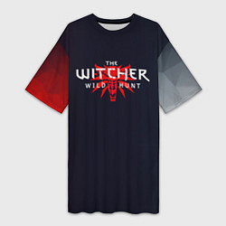 Женская длинная футболка THE WITCHER MONSTER SLAYER ВОЛК