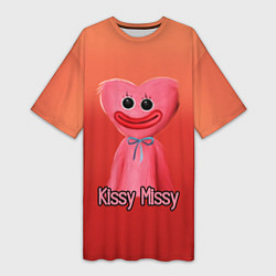 Женская длинная футболка КИССИ МИССИ KISSY MISSY