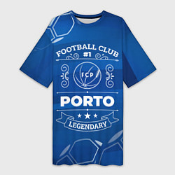 Женская длинная футболка Porto - Football Club Number 1