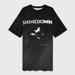 Женская длинная футболка The Sound of Madness Shinedown