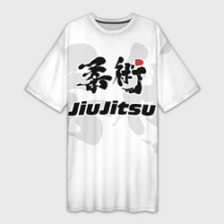 Женская длинная футболка Джиу-джитсу Jiu-jitsu