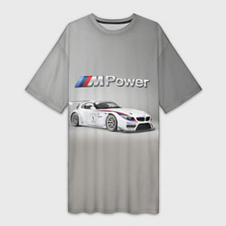 Женская длинная футболка BMW Z4 GT3 - Motorsport - racing team