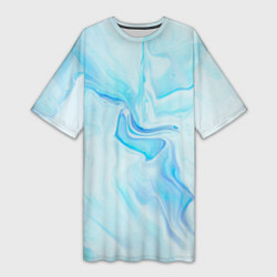 Женская длинная футболка Ледяной туман