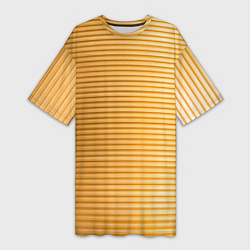 Женская длинная футболка Золотистый текстурный паттерн