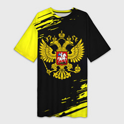 Женская длинная футболка Имперская Россия герб