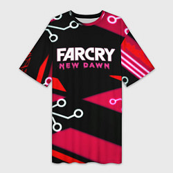 Женская длинная футболка Farcry new dawn