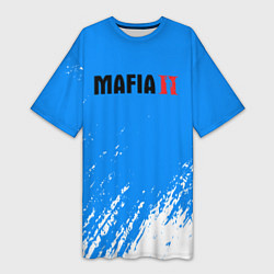 Женская длинная футболка Mafia мафия