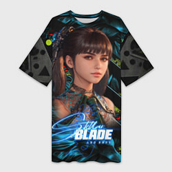 Женская длинная футболка Eve Stellar Blade