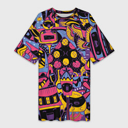 Женская длинная футболка О Париж