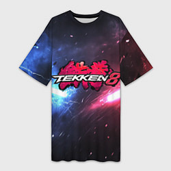 Женская длинная футболка Сопротивление в Tekken 8