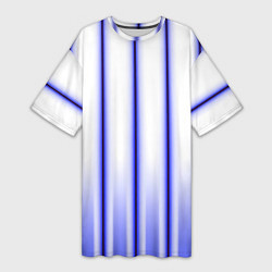 Женская длинная футболка Striped suit
