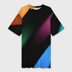 Женская длинная футболка Multicoloured