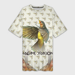 Женская длинная футболка Imagine Dragons: Fly