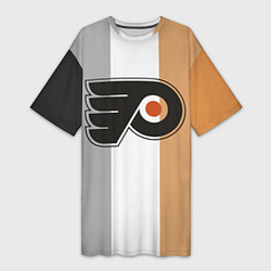 Женская длинная футболка Philadelphia Flyers