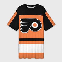 Женская длинная футболка Philadelphia Flyers