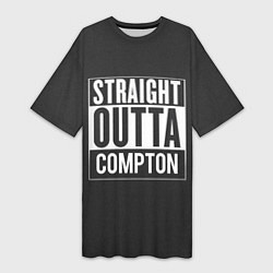 Женская длинная футболка Straight Outta Compton