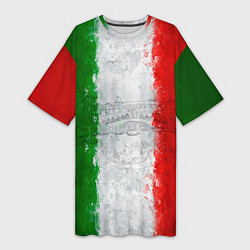 Женская длинная футболка Italian