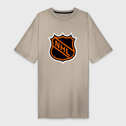 Женская футболка-платье NHL